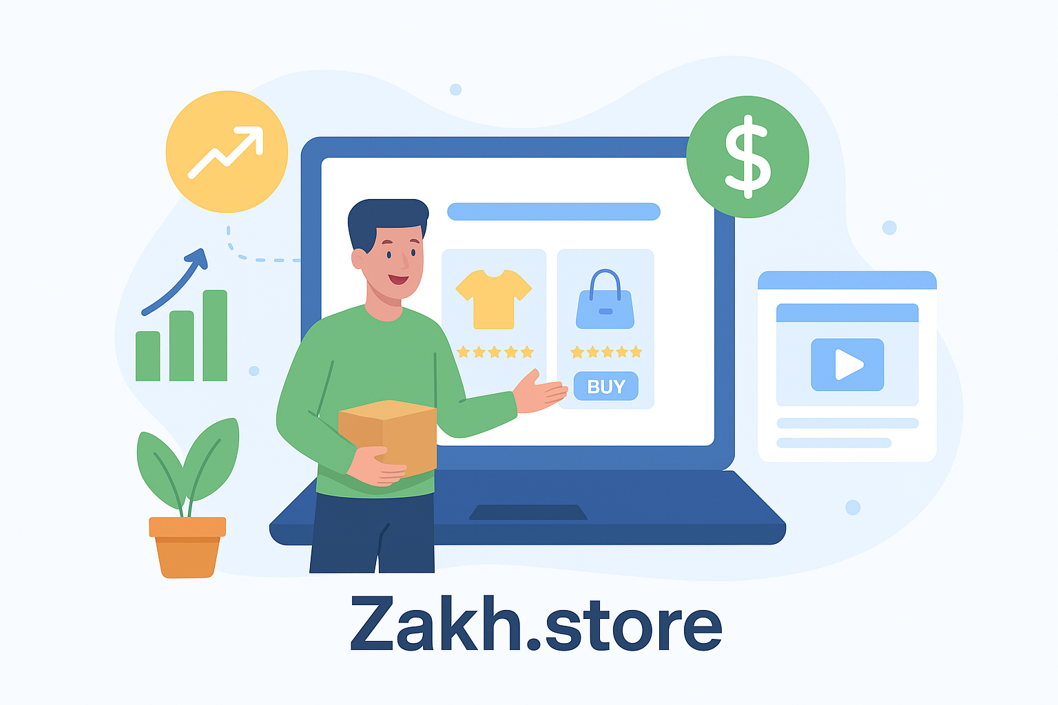 Zakh.store – Худалдаачдад зориулсан боломж